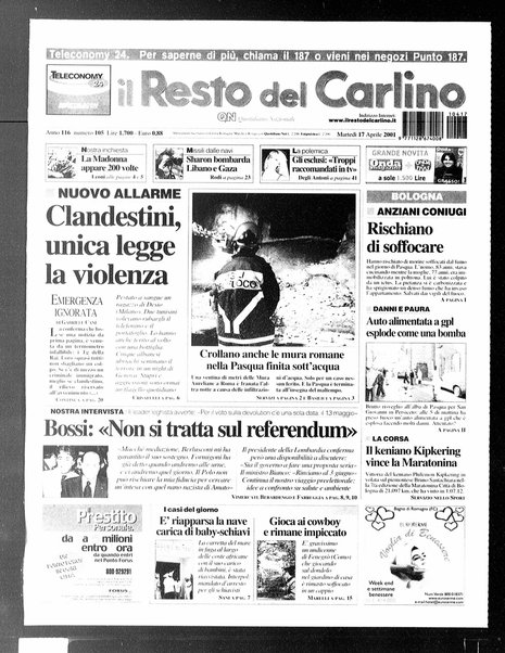 Il Resto del Carlino : giornale dell'Emilia